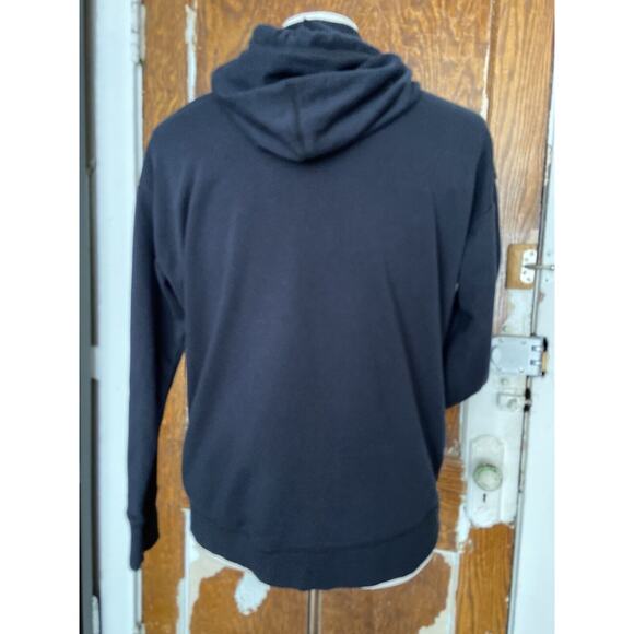 UNDER ARMOUR Black /Grey Full Zip Cotton Hoodie Mens sz M - Picture 9 of 9